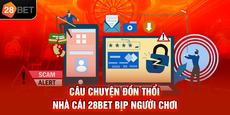 Câu chuyện đồn thổi nhà cái 28bet bịp người chơi