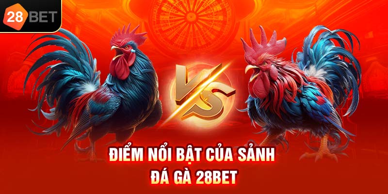 Điểm nổi bật của sảnh đá gà 28bet