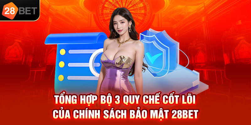 Tổng hợp bộ 3 quy chế cốt lõi của chính sách bảo mật 28bet